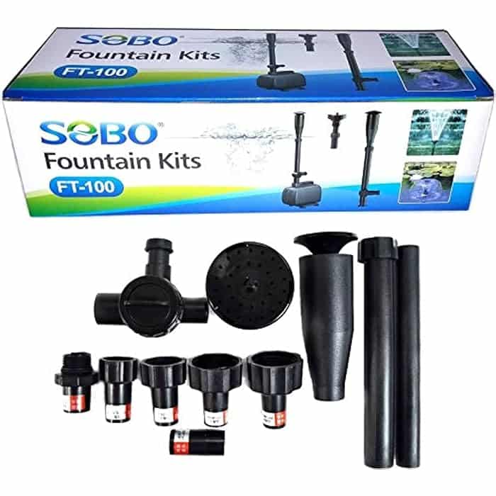 Sobo FT-100 Fountain Kit Extension for Fountain Pump (Without Pump)