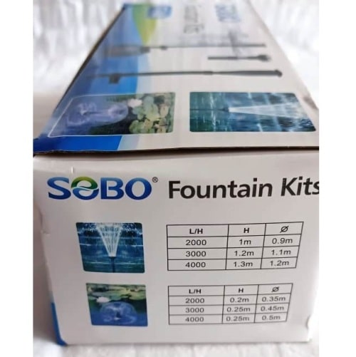 Sobo FT-100 Fountain Kit Extension for Fountain Pump (Without Pump) - 4