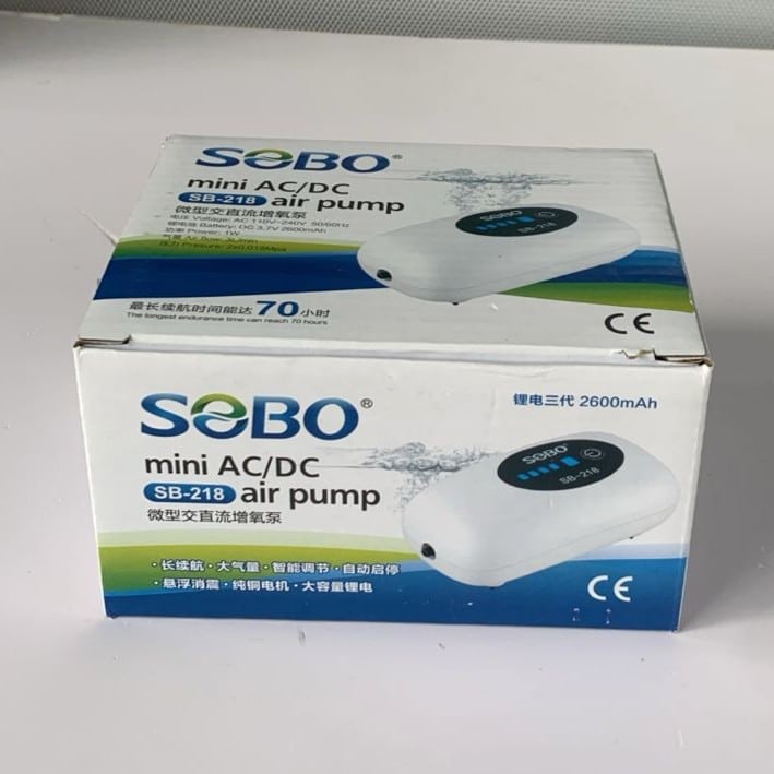 Sobo SB-218 Rechargeable mini AC/DC Air Pump - 5