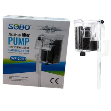 Sobo WP-206H Aquarium Hang On Filter 3 Watts