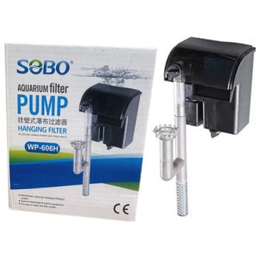 Sobo WP-606H Aquarium Hang On Filter 10 Watts