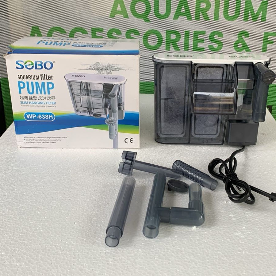 Sobo WP-638H Aquarium Hang On Filter 6.8 Watts - 4