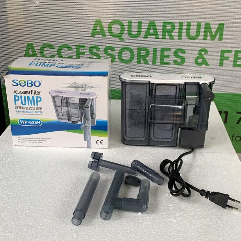 Sobo WP-638H Aquarium Hang On Filter 6.8 Watts - 5