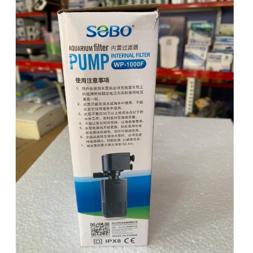 SOBO WP-1000F Aquarium Internal Filter 15 Watts - 3