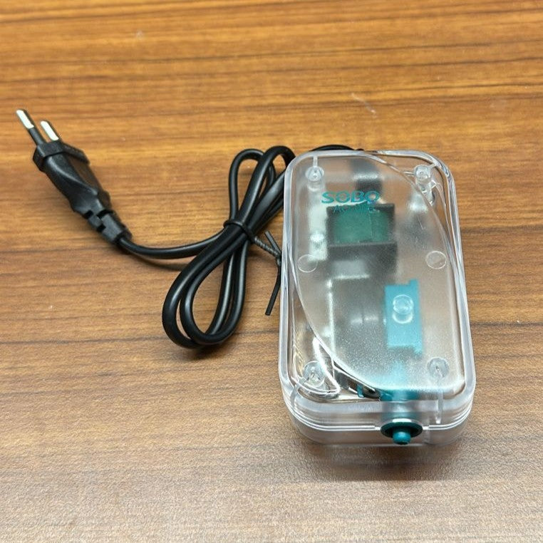 Sobo AQ-009 Transparent Aquarium Air Pump (2W) – Super Silent 3L/Min