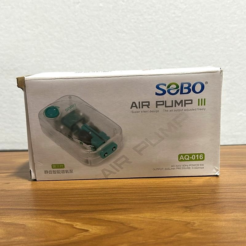 Sobo AQ-016 Aquarium Air pump Two-way 6 watts