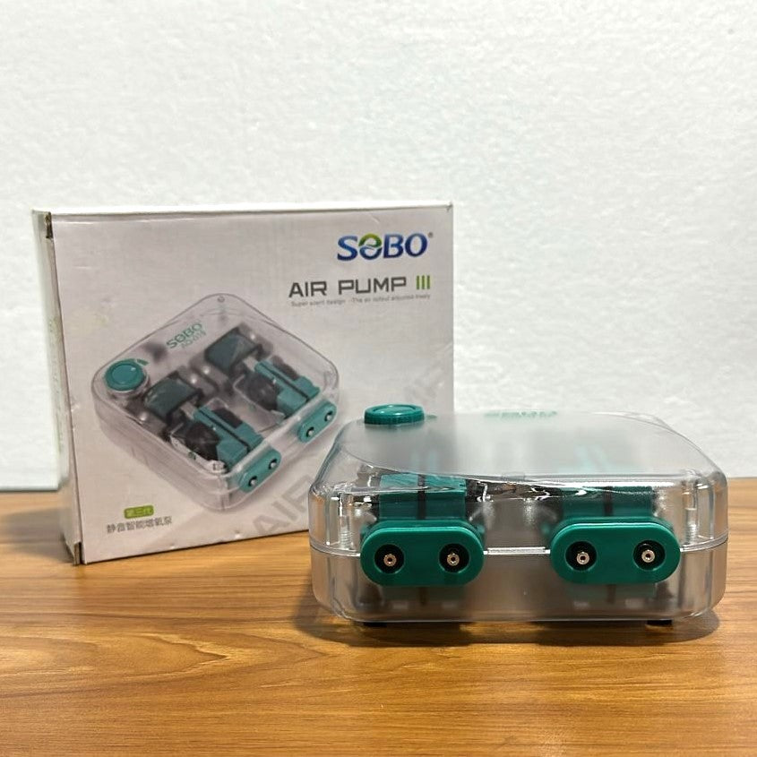 Sobo AQ-019 Four-Way Aquarium Air Pump 12 Watts for Fish Tank