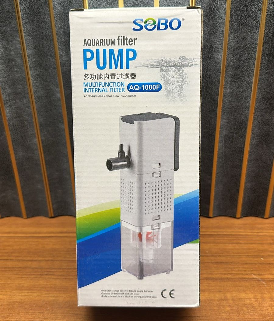 Sobo AQ-1000F Multifunction Internal Aquarium Filter (15W) – 1000 L/H