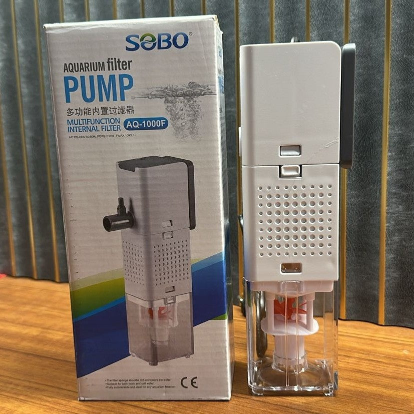 Sobo AQ-1000F Multifunction Internal Aquarium Filter (15W) – 1000 L/H