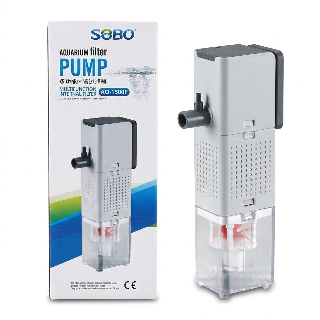 Sobo AQ-1500F Multifunction Internal Aquarium Filter (25W) – 1500 L/H