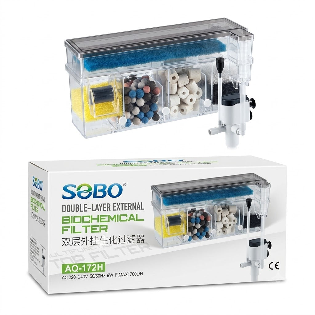 Sobo AQ-172H Double-Layer Bio Top Filter (9W, 700 L/H)