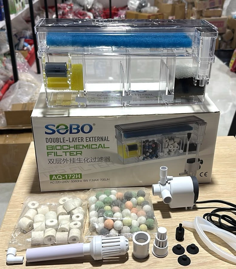 Sobo AQ-172H Double-Layer Bio Top Filter (9W, 700 L/H)