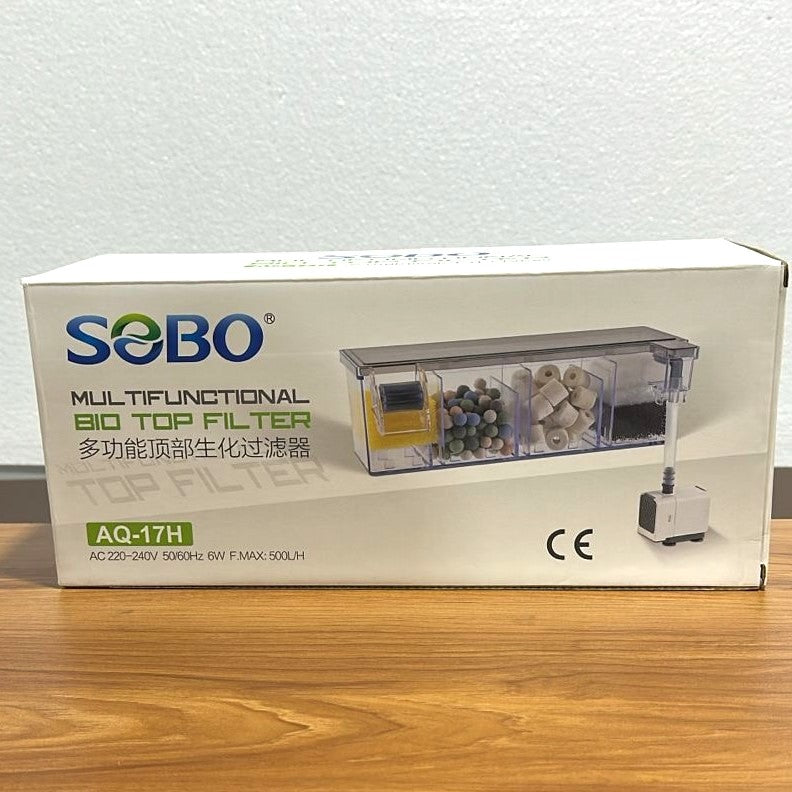 Sobo AQ-17H Multifunctional Bio Top Filter 6 Watts 500 L/H