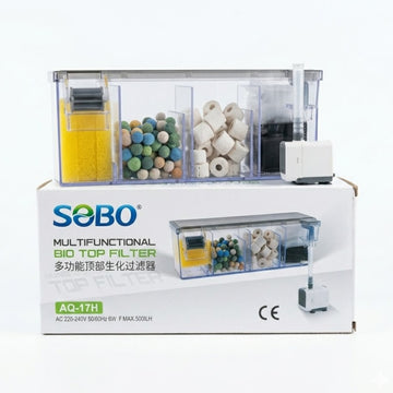 Sobo AQ-17H Multifunctional Bio Top Filter 6 Watts 500 L/H