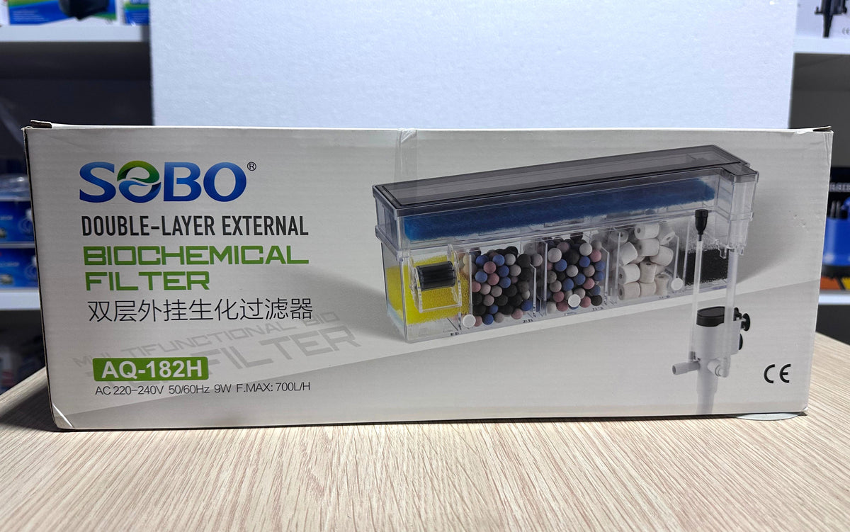SOBO AQ-182H Double Layer Biochemical Filter 9W, 700 L/H for Aquarium