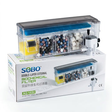 SOBO AQ-182H Double Layer Biochemical Filter 9W, 700 L/H for Aquarium