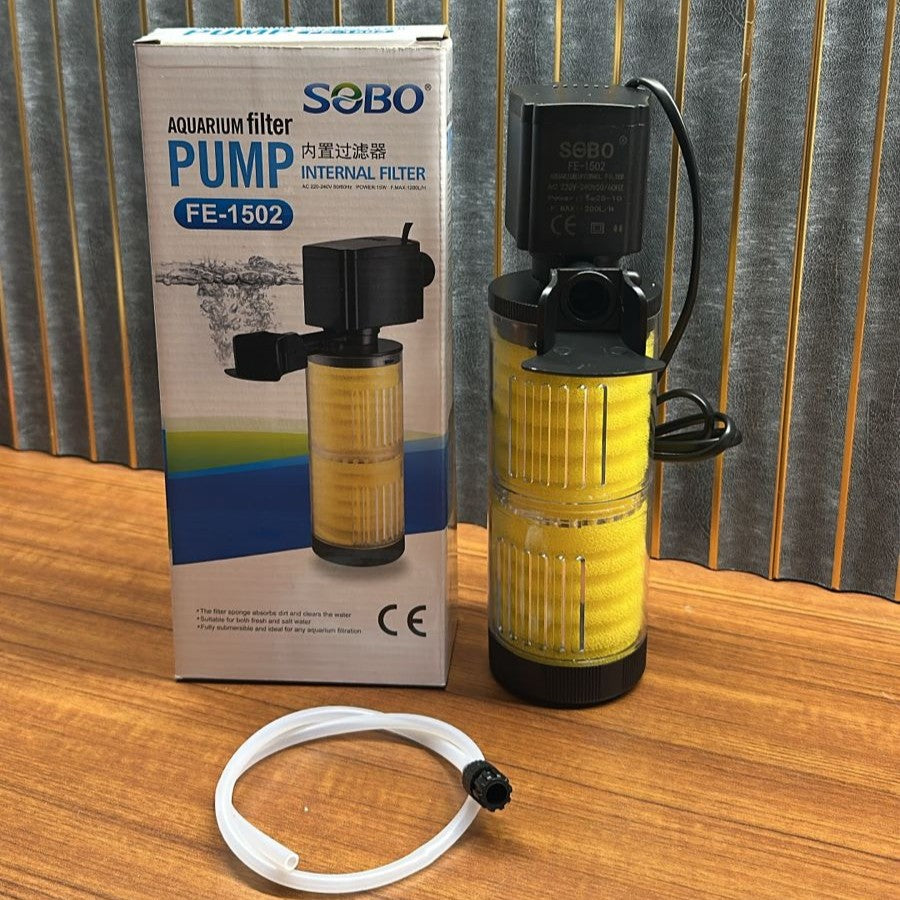 Sobo FE-1502 Aquarium Internal Filter (15W) – 1200 L/H