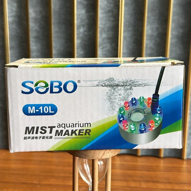 Sobo M-10L Ultrasonic Aquarium Mist Maker with Colorful LEDs