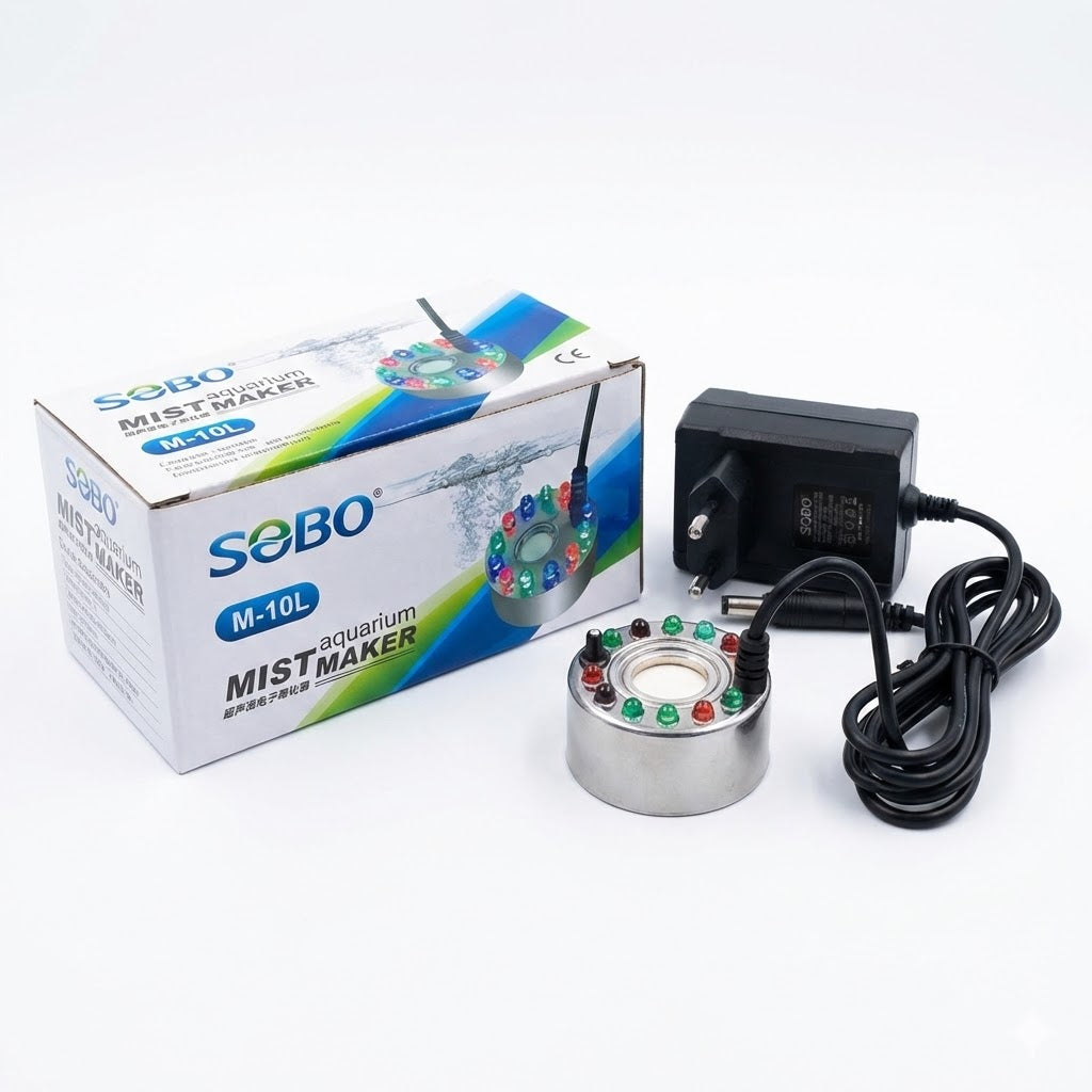 Sobo M-10L Ultrasonic Aquarium Mist Maker with Colorful LEDs