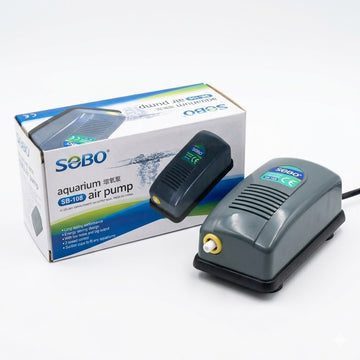 Sobo SB-108 Aquarium Air Pump (2.5W) – Single Outlet