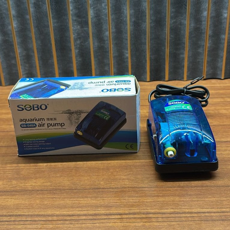 Sobo SB-548A Aquarium Air Pump (3W) – Single Outlet Oxygenator