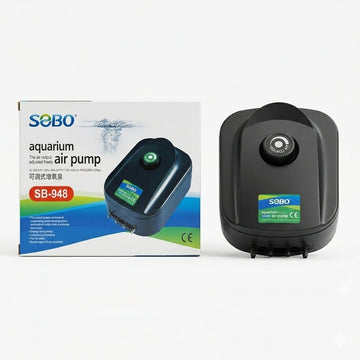 Sobo SB-948 - 4 Way Aquarium Air Pump 8 watts