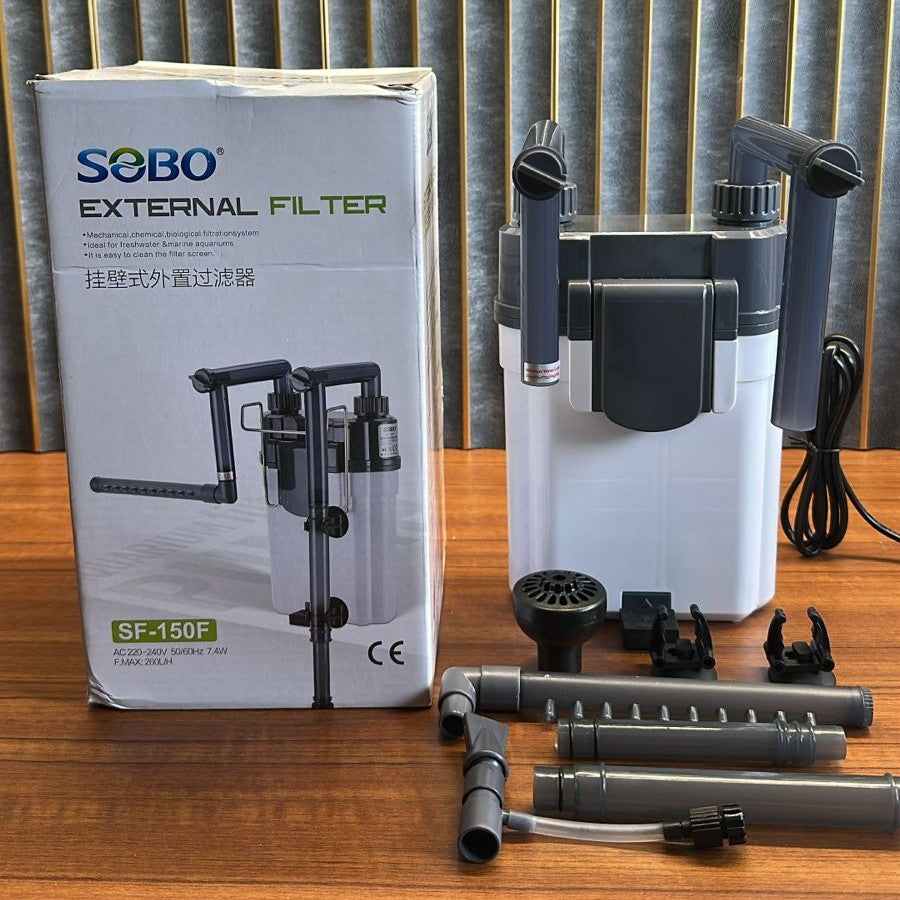 Sobo SF-150F Aquarium External Hang-On Filter (7.4W) – 260 L/H