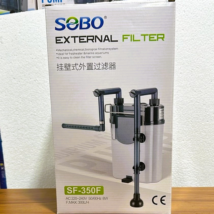 Sobo SF-350F Aquarium External Hang-on Filter 8 Watts300 L/H