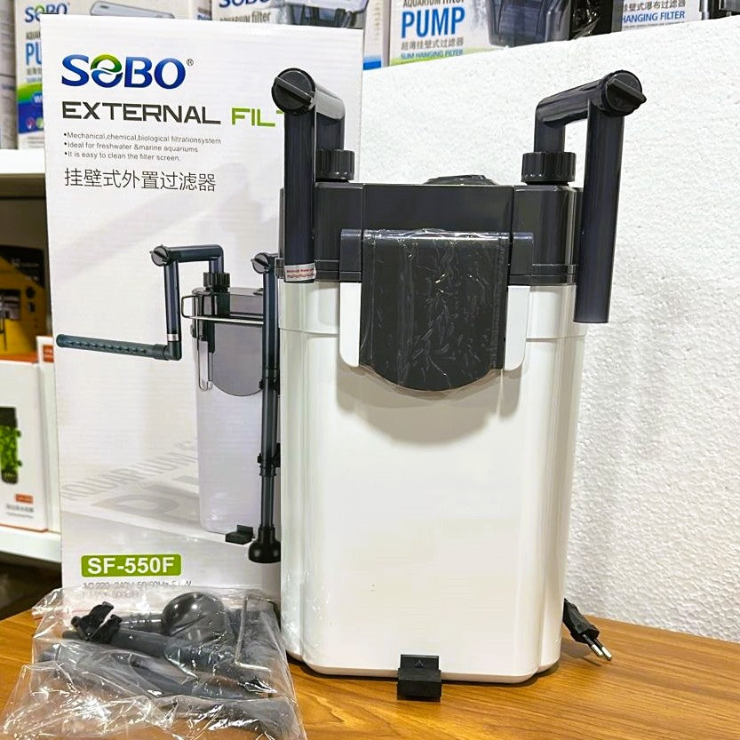 Sobo SF-550F Aquarium External Hang-on Filter 8.6 Watts 500 L/H