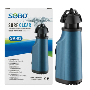 Sobo SK-03 Surf Clear Aquatic Surface Skimmer (3W) – 200 L/H Oil Film & Debris Remover