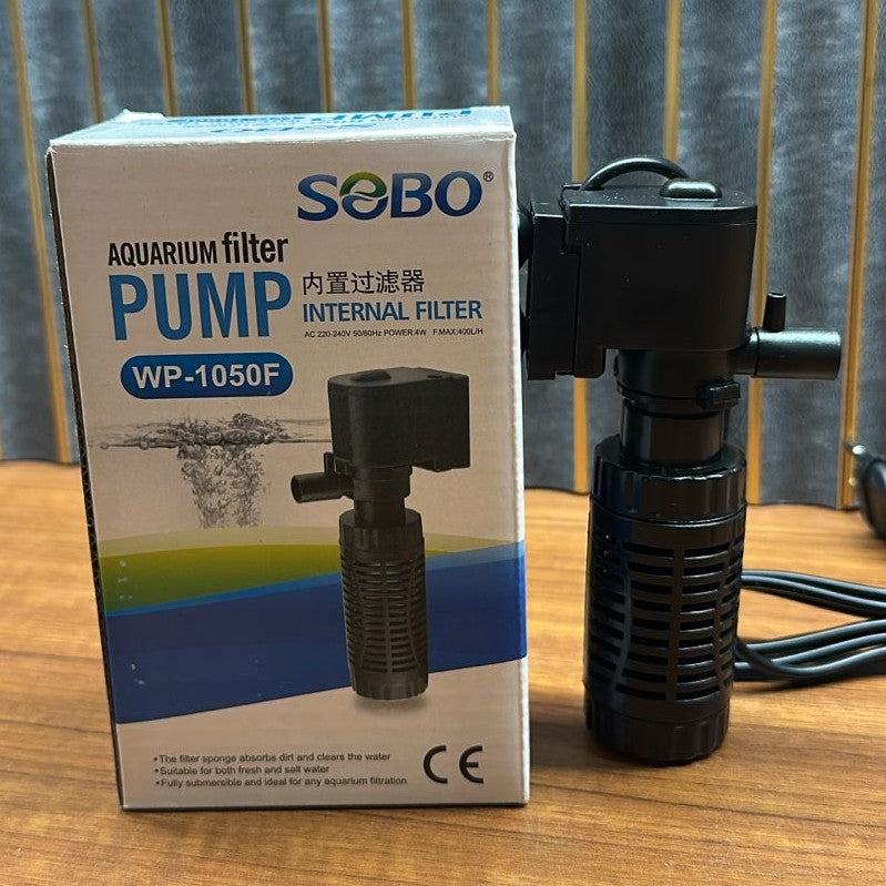 Sobo WP-1050F Internal Aquarium Filter (4W) – 400 L/H