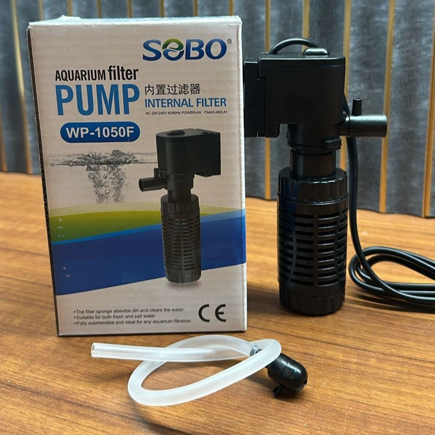 Sobo WP-1050F Internal Aquarium Filter (4W) – 400 L/H