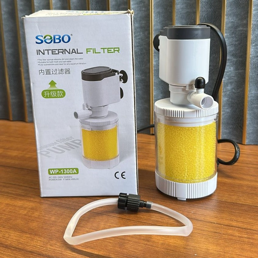 Sobo WP-1300A Upgraded Aquarium Internal Filter (5W) – 400 L/H