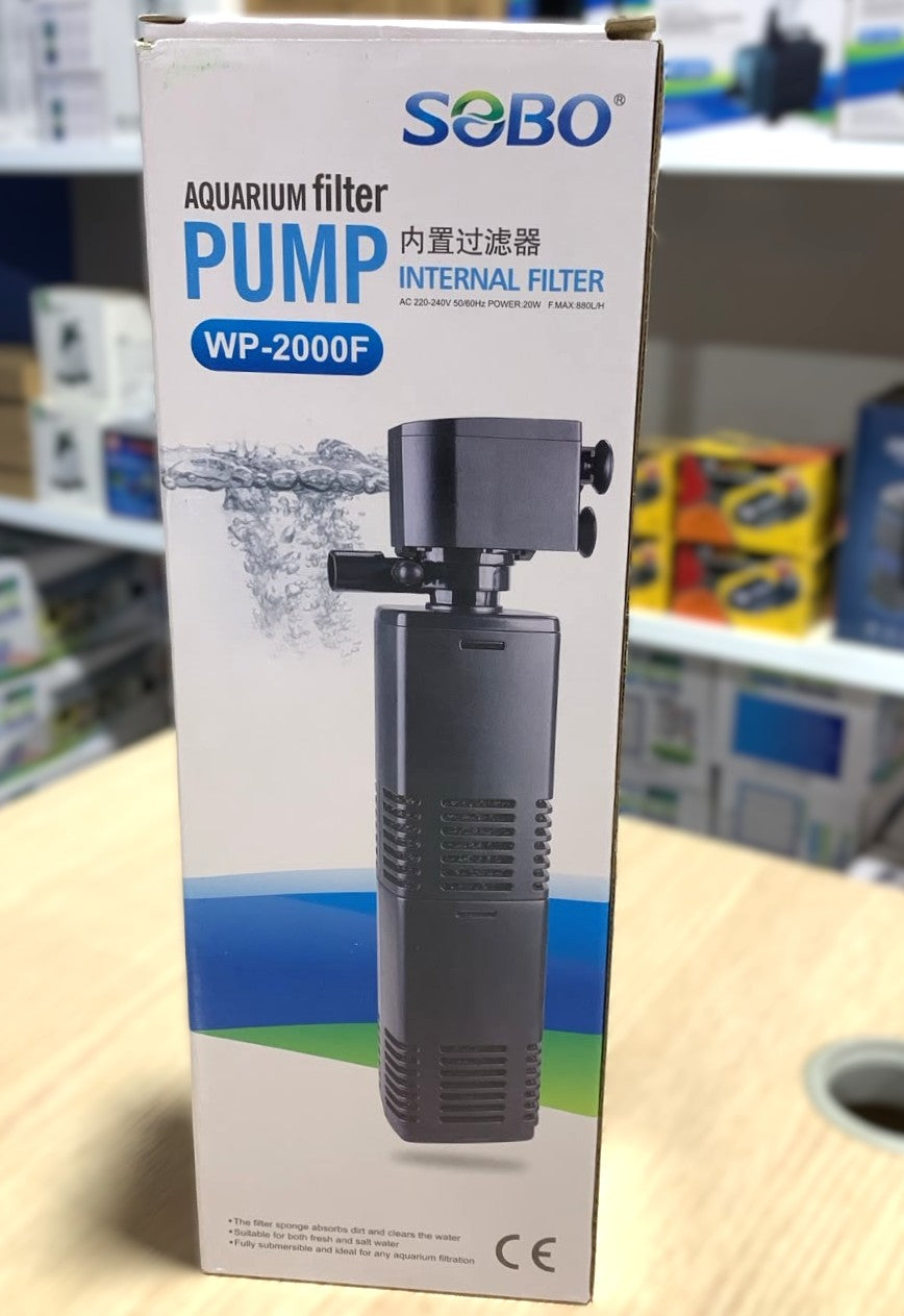 Sobo WP-2000F Aquarium Internal Filter (20W)