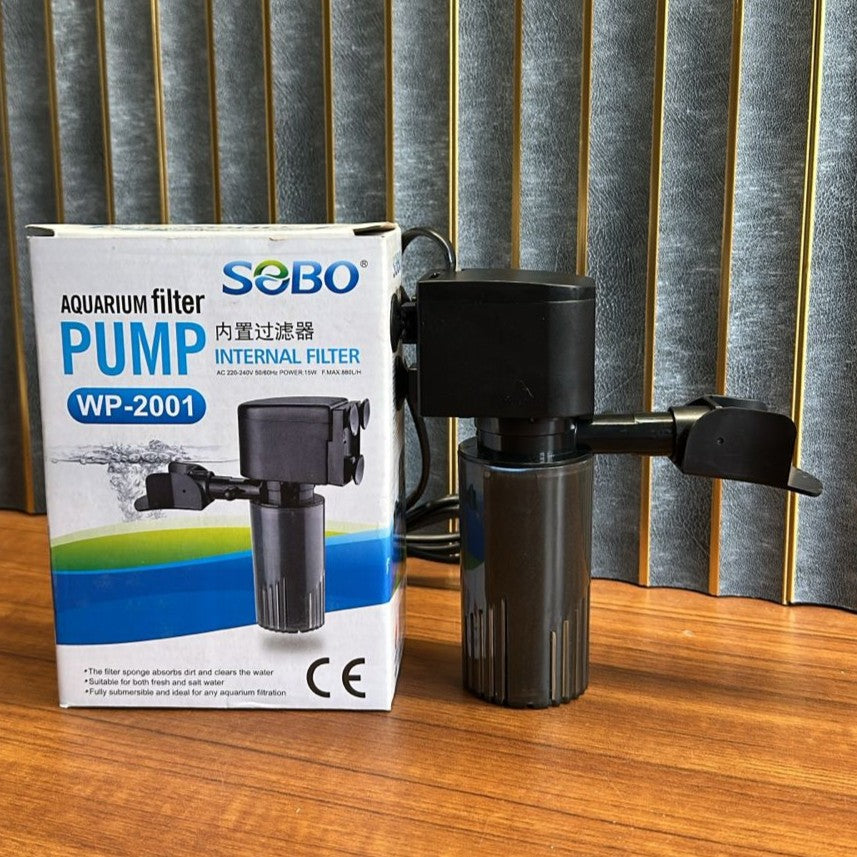 Sobo WP-2001 Aquarium Internal Filter (15W) – 880 L/H