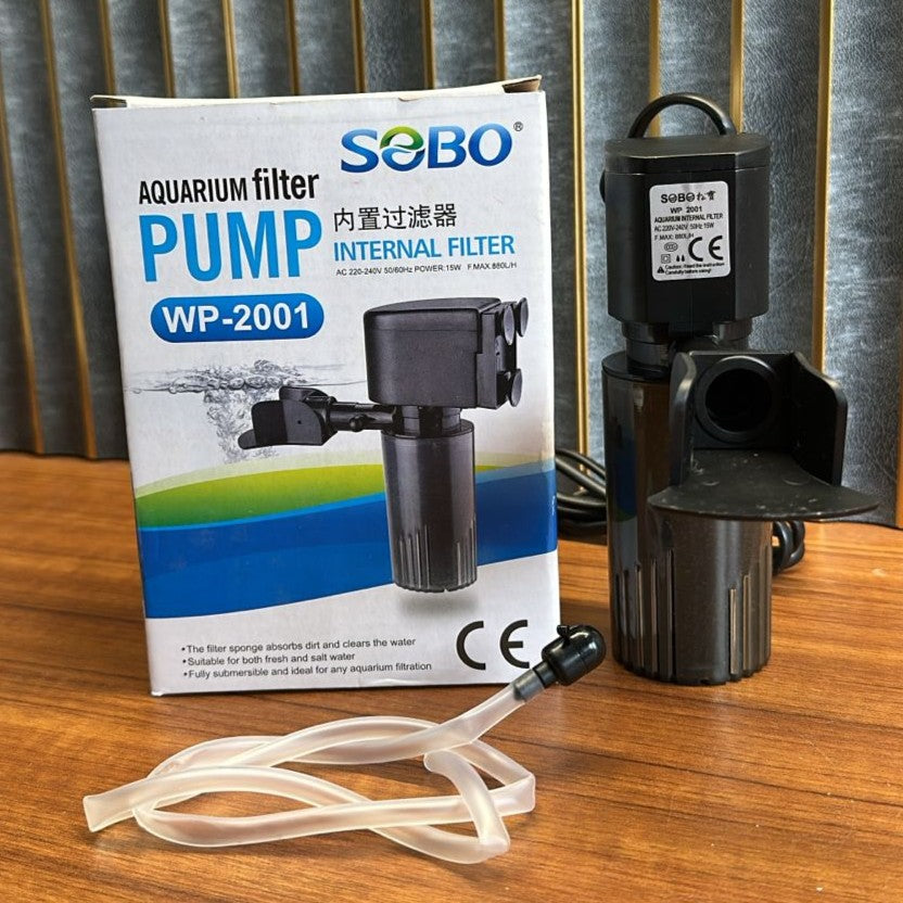 Sobo WP-2001 Aquarium Internal Filter (15W) – 880 L/H