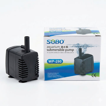 Sobo WP-280 Mini Submersible Water Pump (5W) – 300 L/H for Nano Aquariums