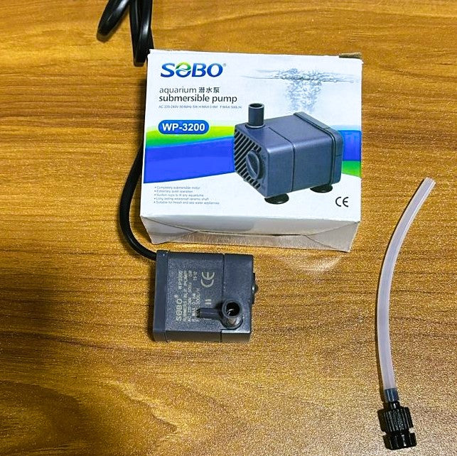 Sobo WP-3200 Aquarium Submersible Pump 5 Watts 300 L/H