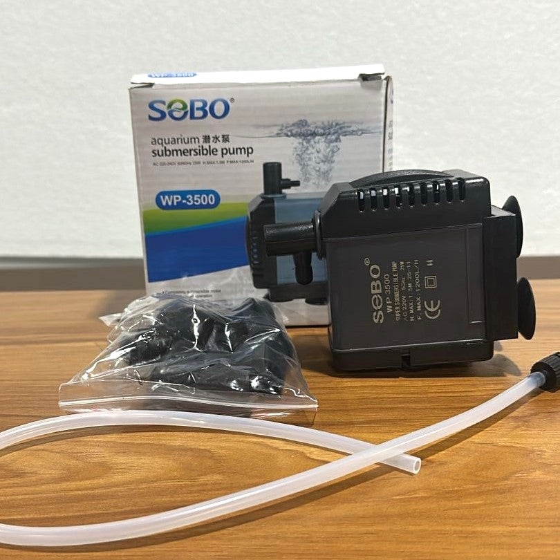 Sobo WP-3500 Submersible Water Pump 25 Watts – 2000 L/H Pump for Aquariums