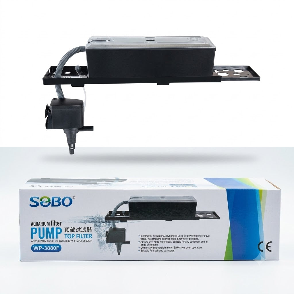 SOBO WP-3880F Aquarium Top Filter System (40W, 2500 L/H)