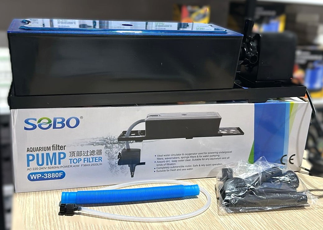 SOBO WP-3880F Aquarium Top Filter System (40W, 2500 L/H)