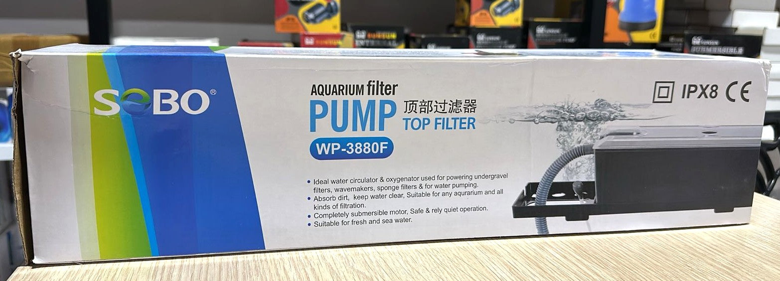 SOBO WP-3880F Aquarium Top Filter System (40W, 2500 L/H)