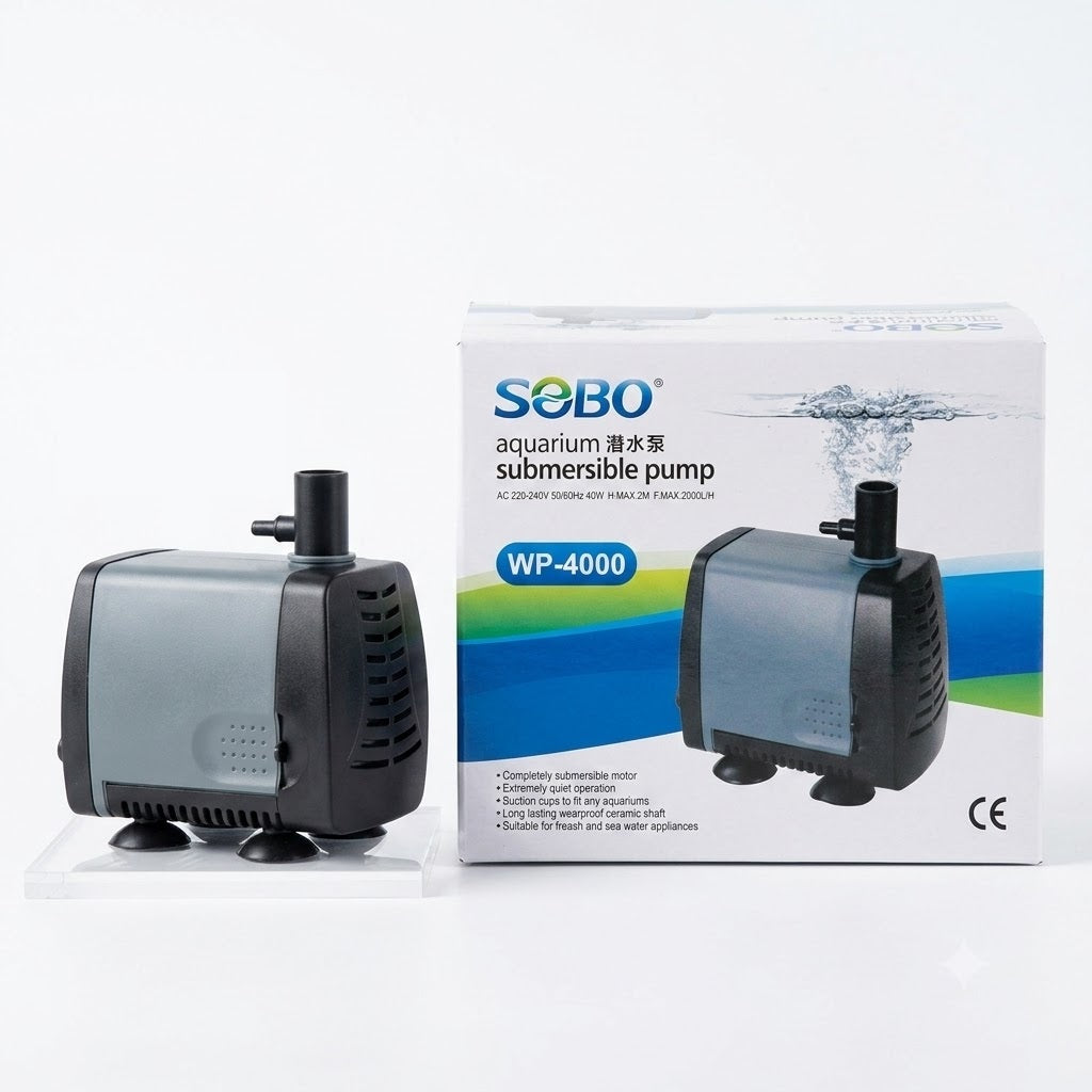SOBO WP-4000 Submersible Water Pump (40W, 2000 L/H)