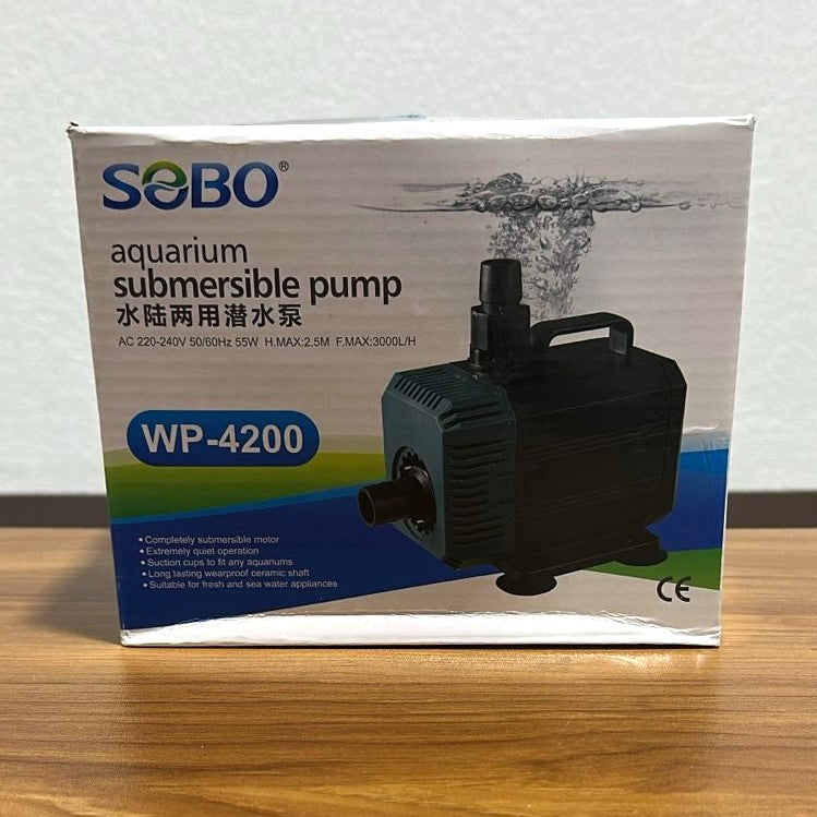 Sobo WP-4200 Submersible Water Pump 55 Watts – 3000 L/H High
