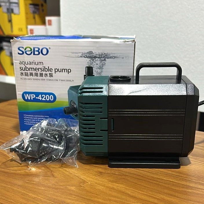Sobo WP-4200 Submersible Water Pump 55 Watts – 3000 L/H High