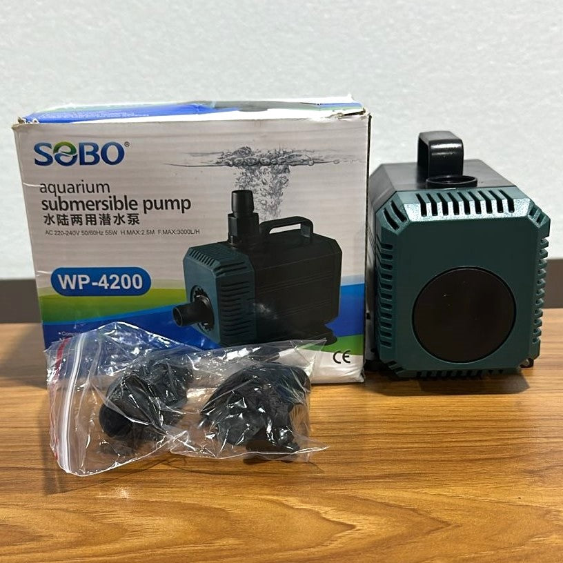 Sobo WP-4200 Submersible Water Pump 55 Watts – 3000 L/H High
