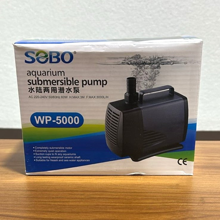 Sobo WP-5000 Submersible Water Pump 60 Watts – 3000 L/H