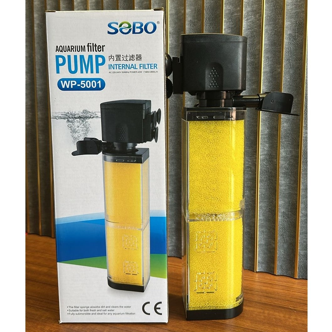 Sobo WP-5001 Aquarium Internal Filter (40W) – 2800 L/H