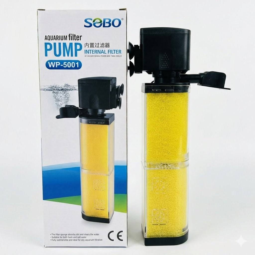 Sobo WP-5001 Aquarium Internal Filter (40W) – 2800 L/H