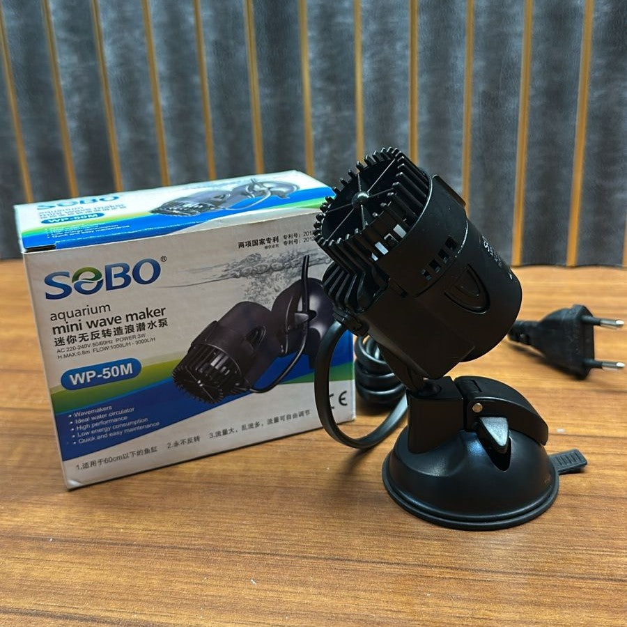 Sobo WP-50M Mini Aquarium Wave Maker (3W) – for Fresh & Marine Tanks